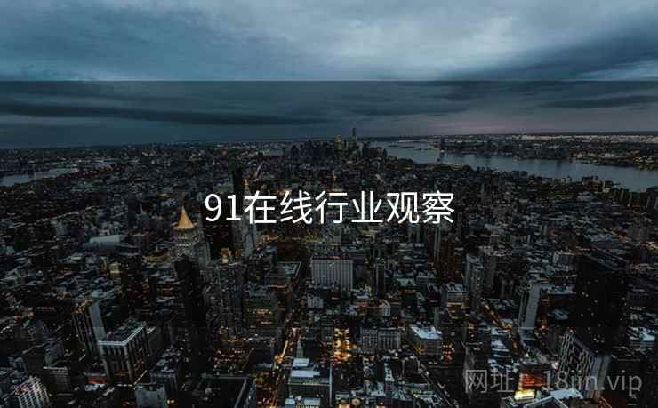 91在线行业观察  第1张